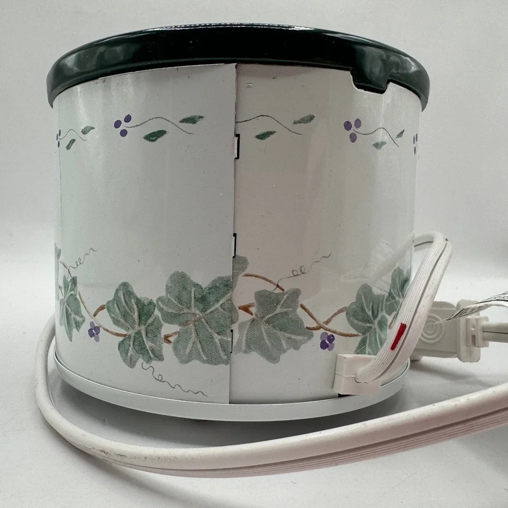 Rival Potpourri Crock Electric Simmering Cooker 3206 Green Ivy‎